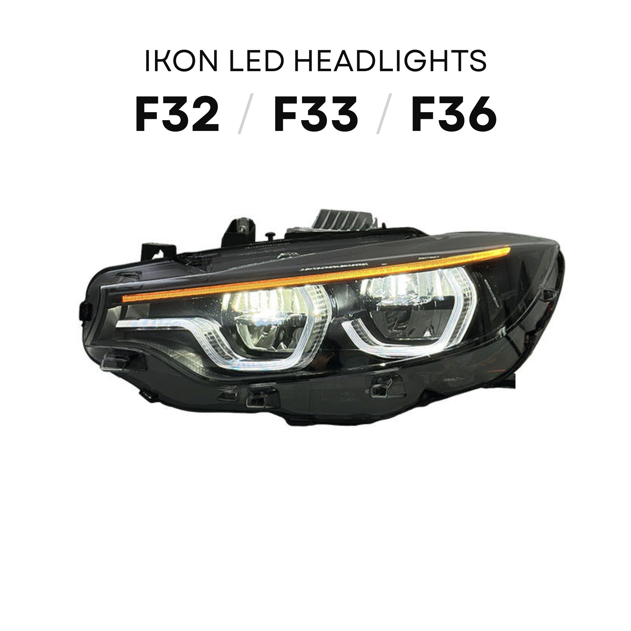 BMW F32/F33/F36 Ikon LED Headlights | 4 Series Upgrade – Nordic