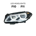 BMW 5 Series (F10/F11) | Ikon LED Angel Eyes Headlights