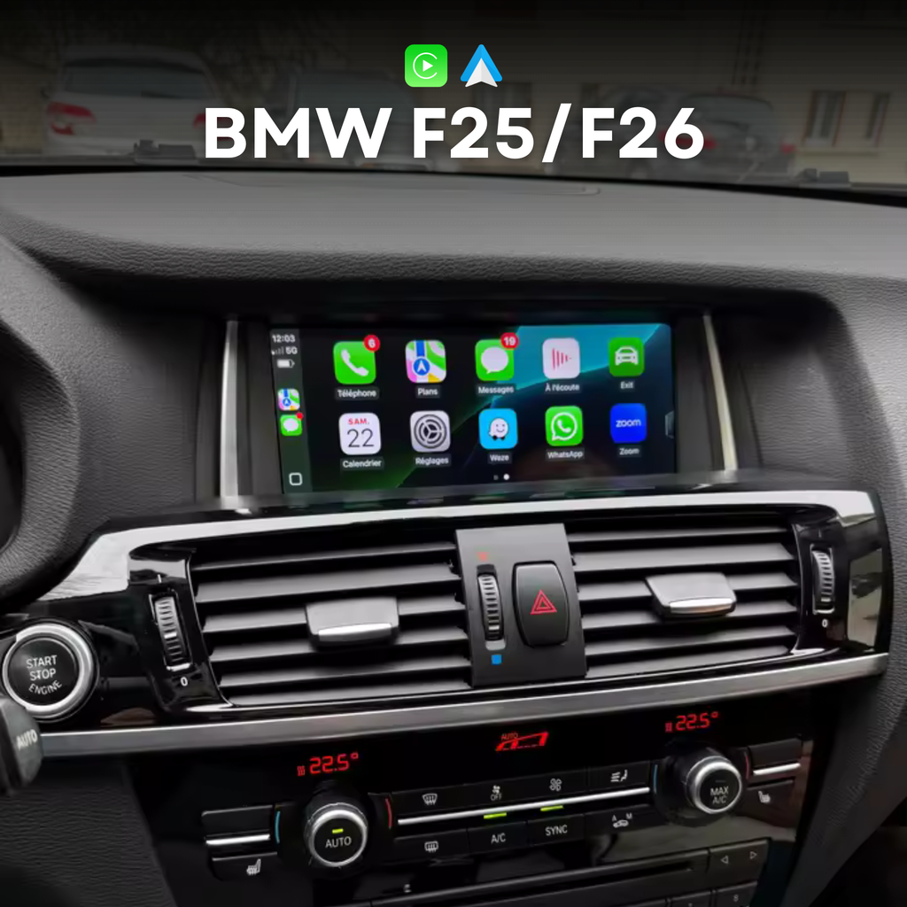BMW X3/X4 F25 & F26 | Android & CarPlay Screen Upgrade