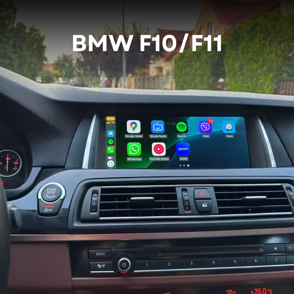 10.25" Android & Wireless CarPlay for BMW 5 Series (F10/F11)