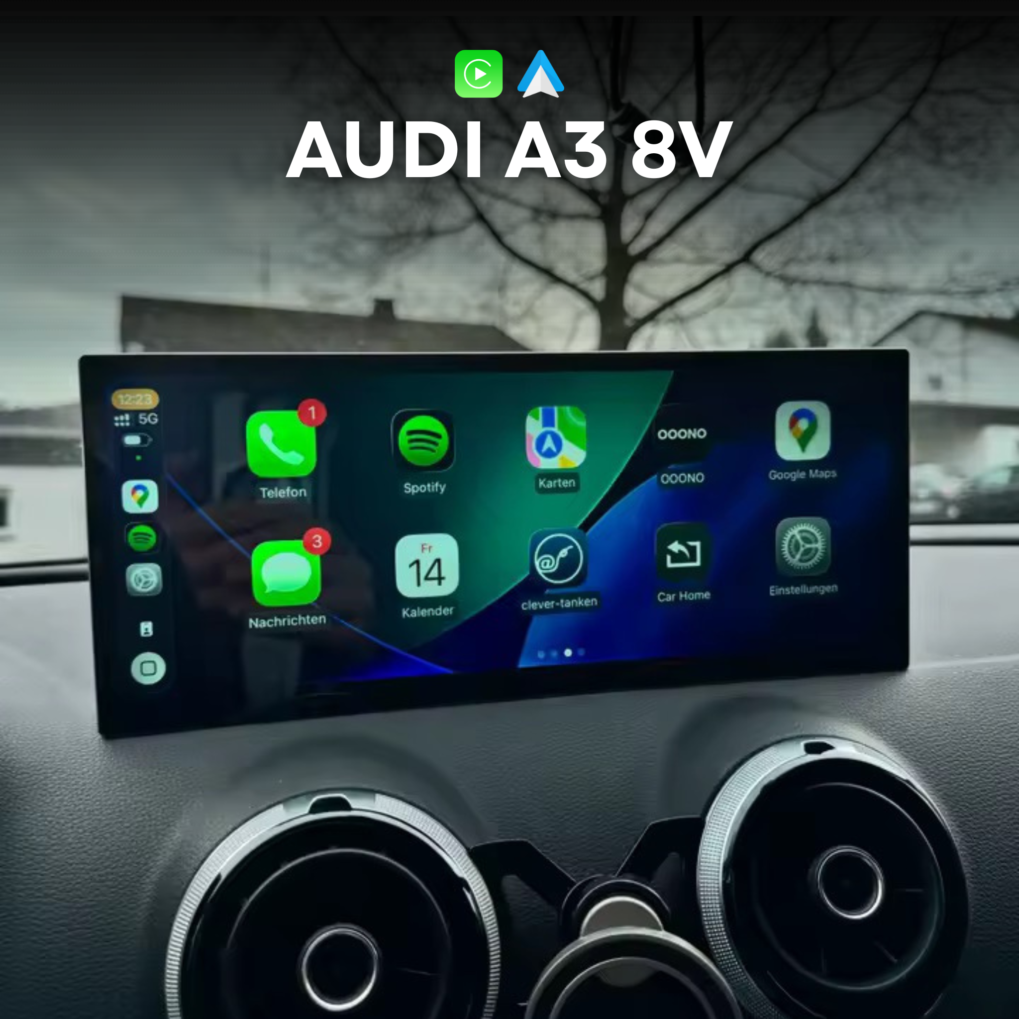 Audi A3 8V | 10" Android & CarPlay Screen Upgrade