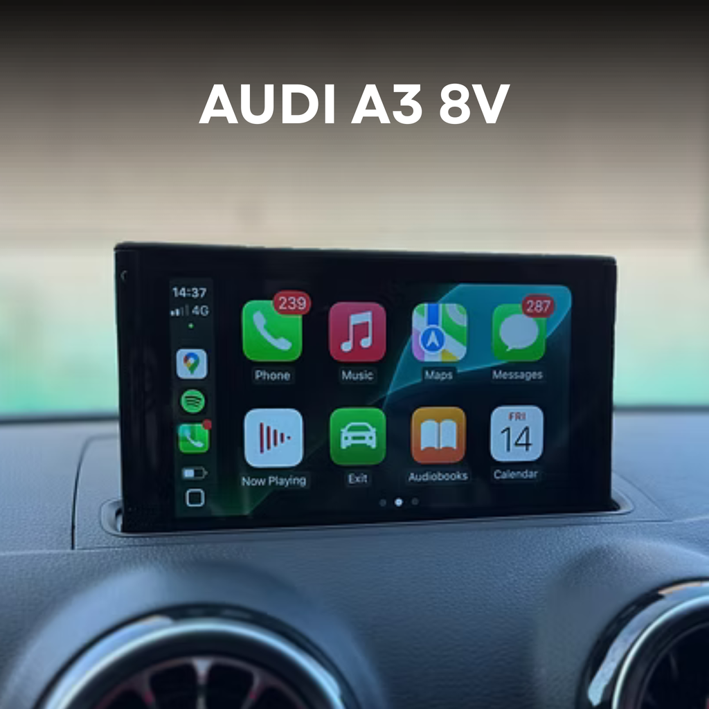 Audi A3 (2013-2018) | Pop-Up 7" Screen with CarPlay & Android Auto