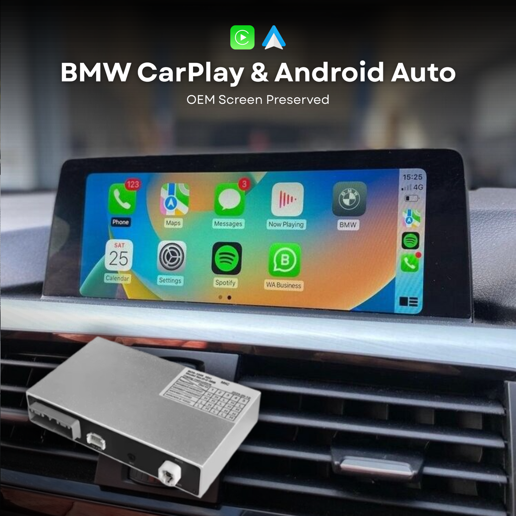 BMW CarPlay & Android Auto MMI Box | OEM Screen Upgrade