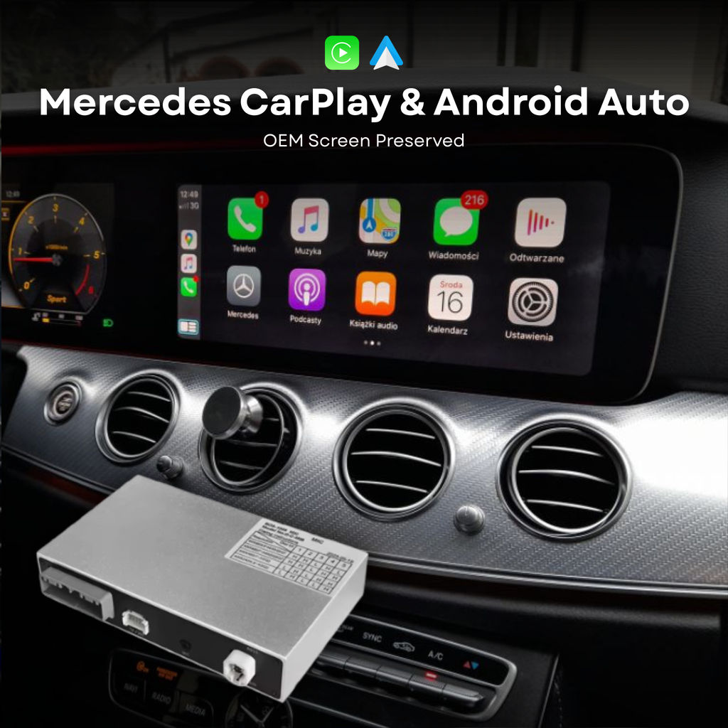 Mercedes CarPlay & Android Auto MMI Box | OEM Screen Upgrade