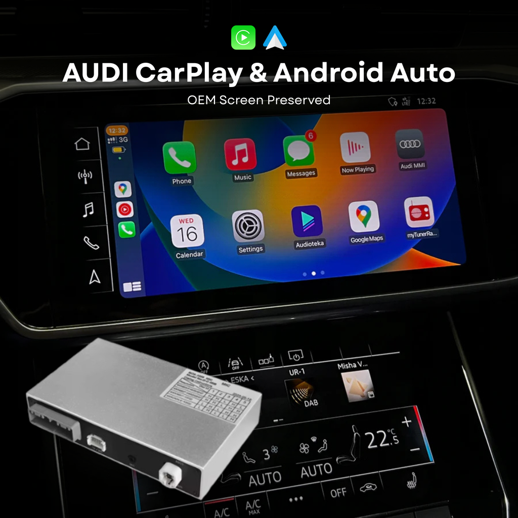 Audi CarPlay & Android Auto MMI Box | OEM Screen Upgrade
